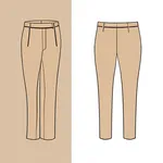 tan trousers image